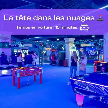 Luxe, Terrasse Et Parking - 10 Min De L'aeroport Cdg Apartmán Louvres